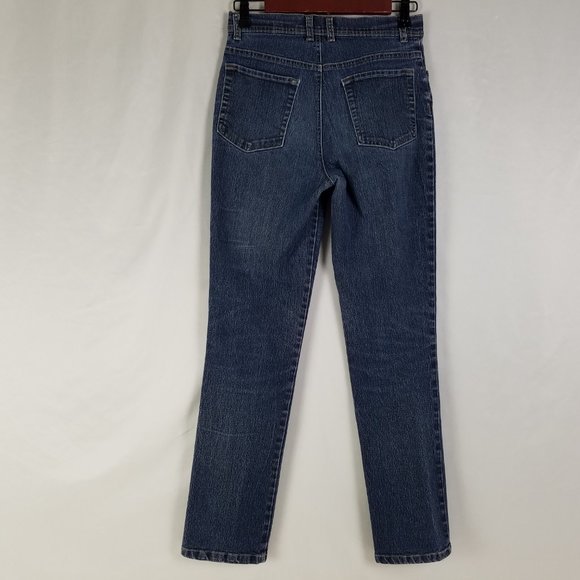 JNY Jeans Womens Size 4 High Rise Skinny Leg Medium Wash‎ Blue Denim W26 x L28.5 - Picture 2 of 13